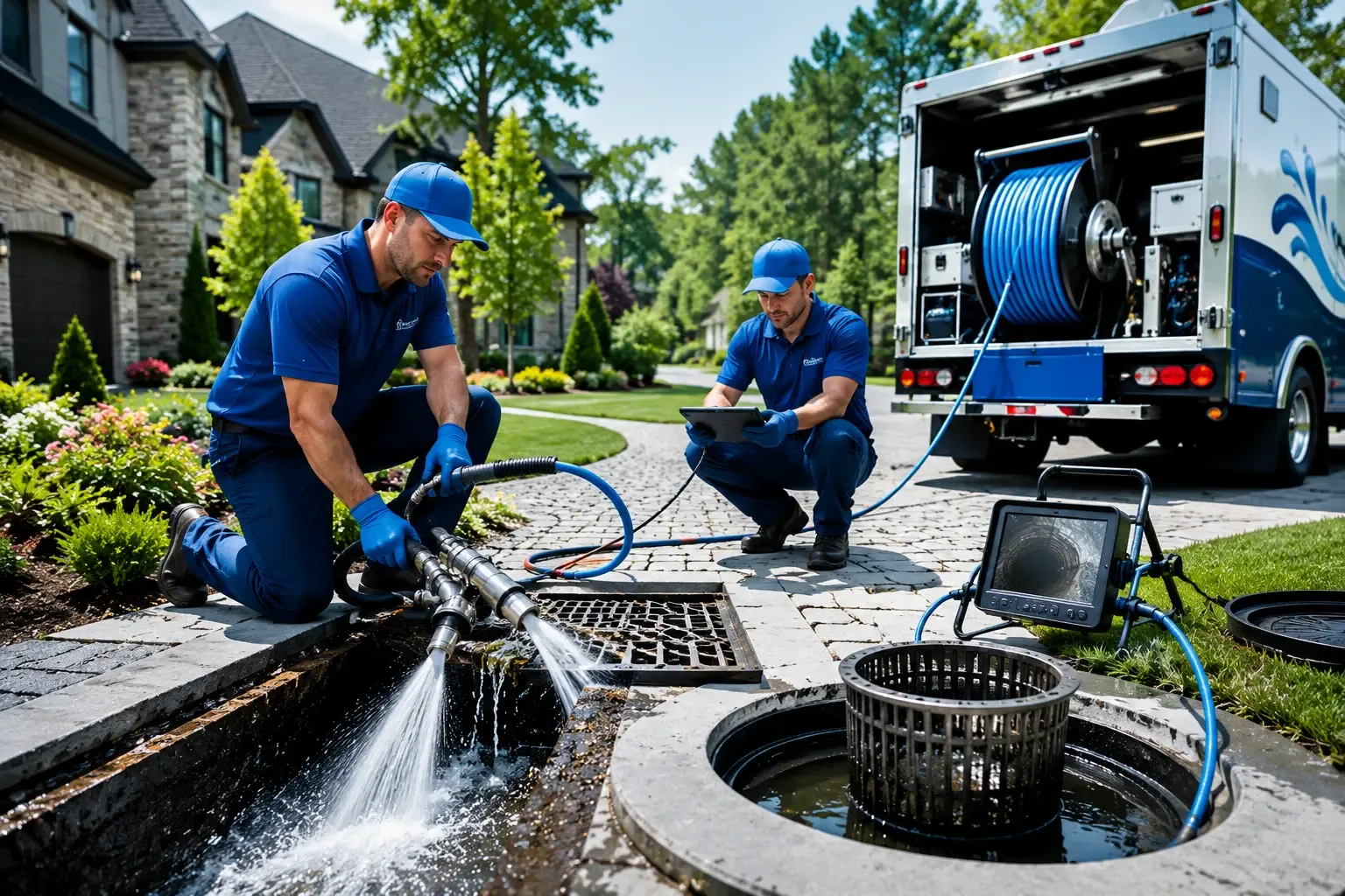 Local outdoor drain cleaning professionals in Shelton, NE