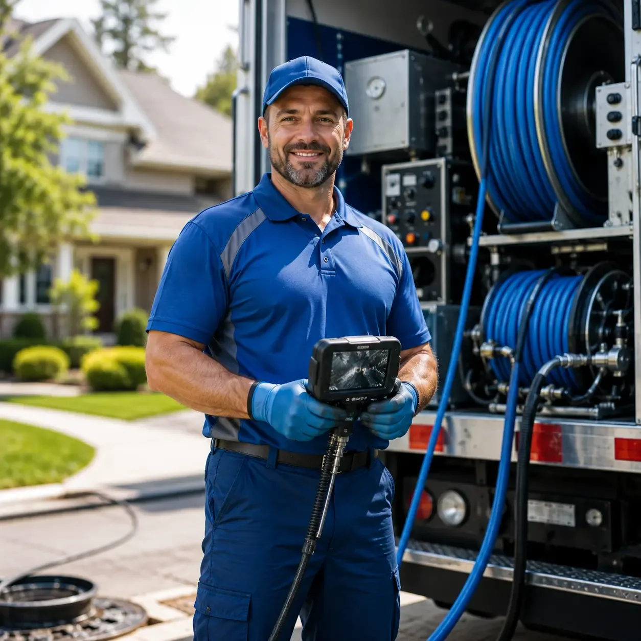 Local outdoor drain cleaning specialists in Shelton, NE